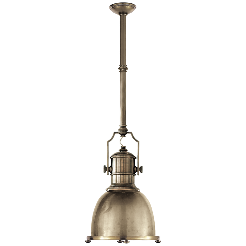 media image for Country Industrial Small Pendant by Chapman & Myers 241