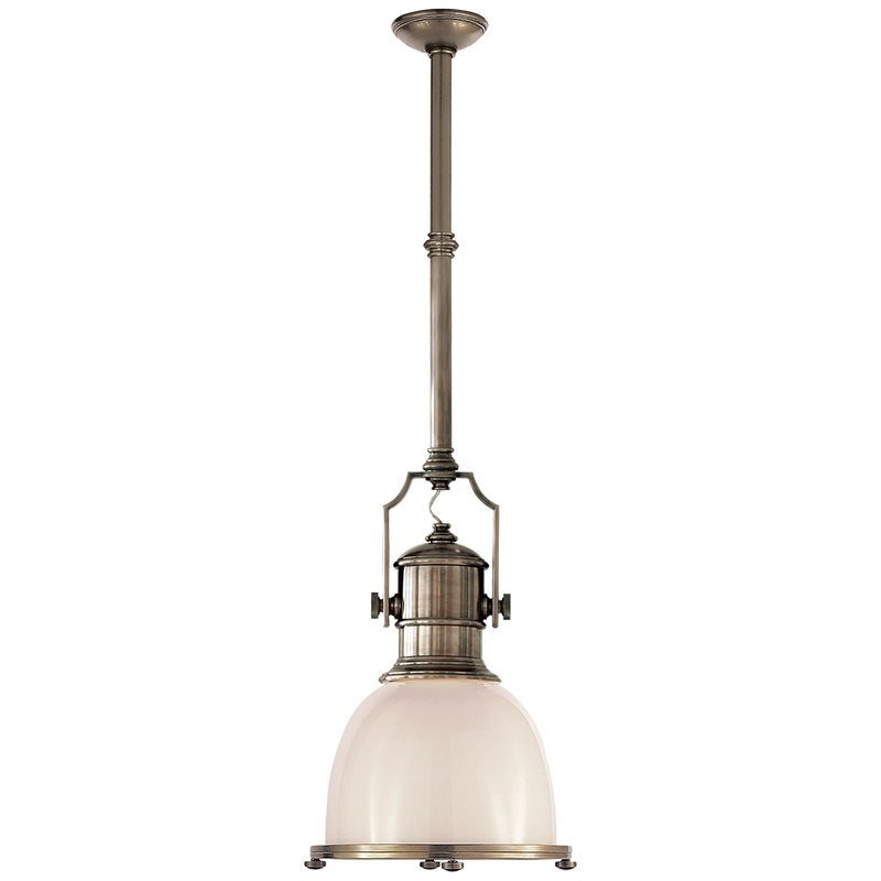 media image for Country Industrial Small Pendant by Chapman & Myers 272