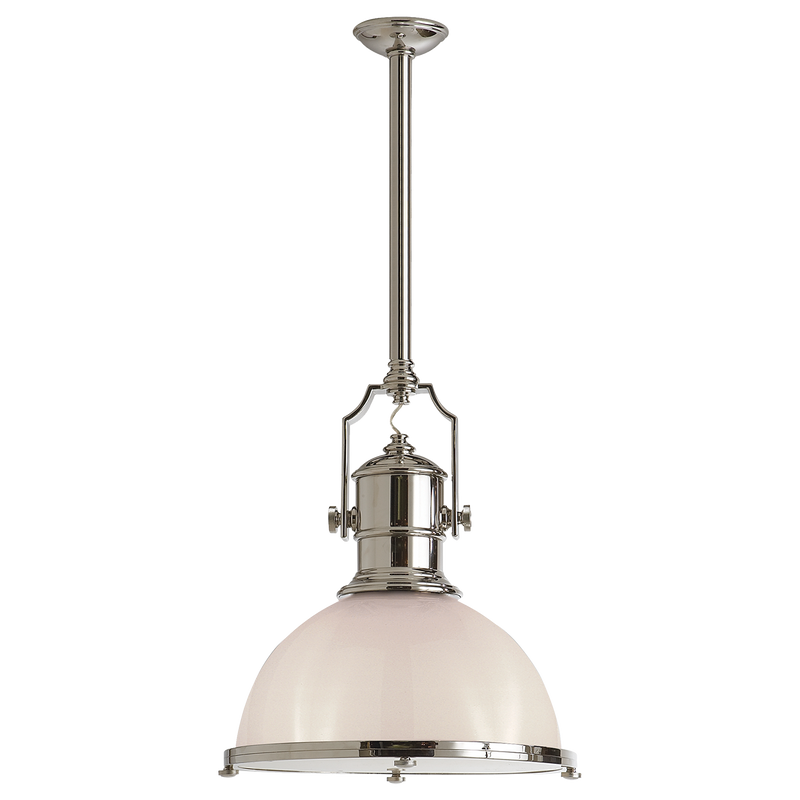 media image for Country Industrial Large Pendant by Chapman & Myers 279
