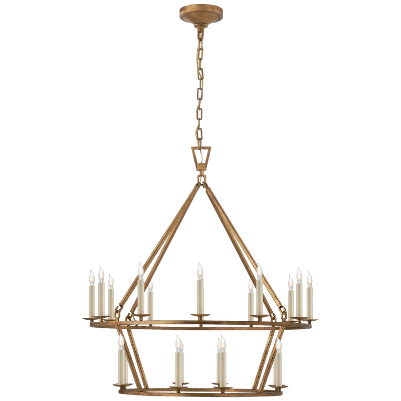 media image for Darlana Medium Two-Tier Chandelier by Chapman & Myers 247