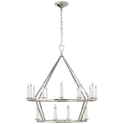 product image for Darlana Medium Two-Tier Chandelier by Chapman & Myers 98
