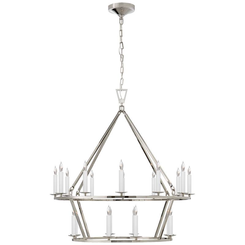 media image for Darlana Medium Two-Tier Chandelier by Chapman & Myers 241