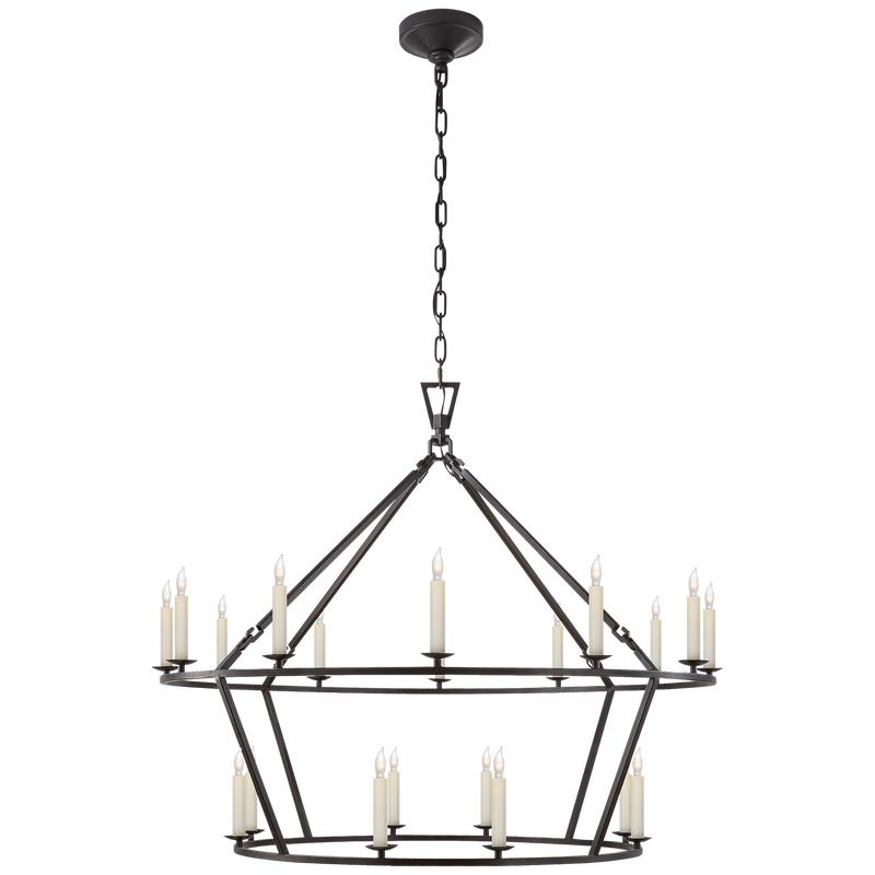 media image for Darlana Large Two-Tiered Ring Chandelier by Chapman & Myers 221