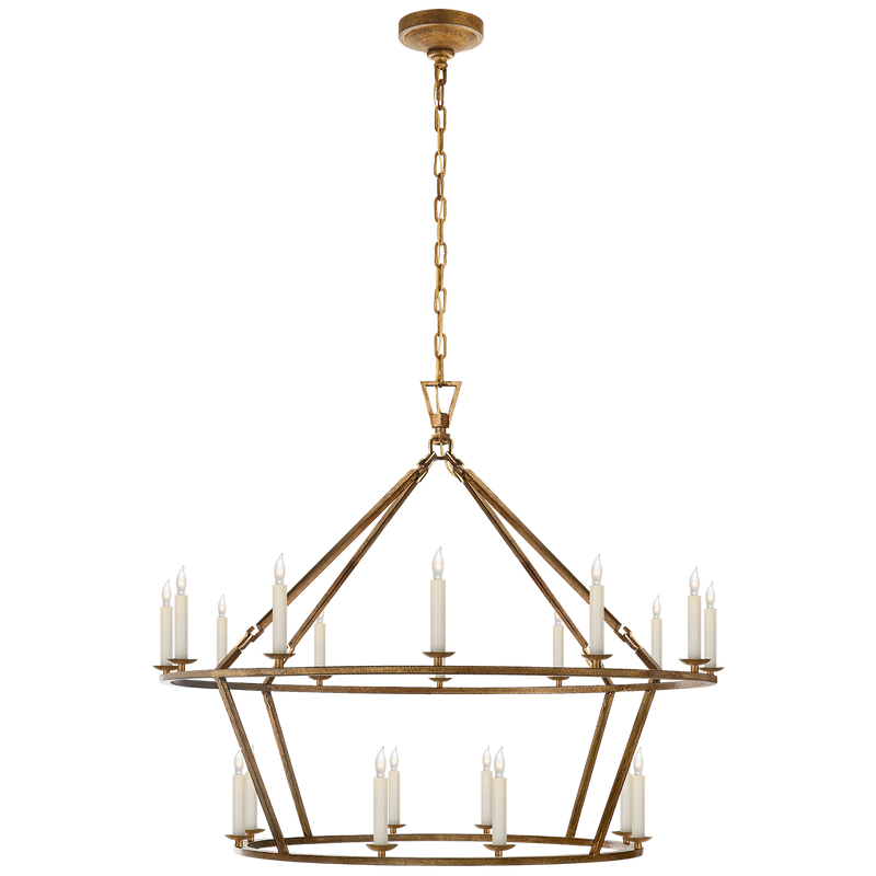 media image for Darlana Large Two-Tiered Ring Chandelier by Chapman & Myers 218