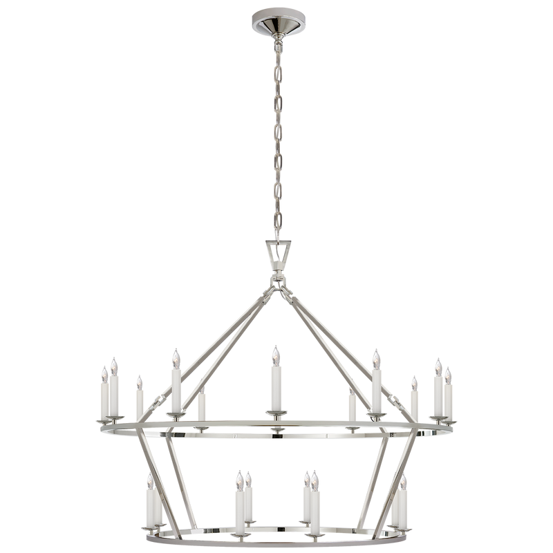 media image for Darlana Large Two-Tiered Ring Chandelier by Chapman & Myers 233
