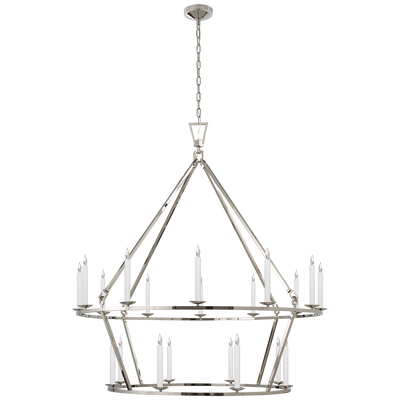 product image for Darlana Extra Large Two-Tier Chandelier by Chapman & Myers 10