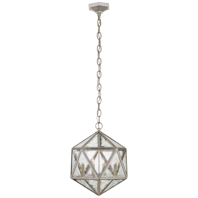 product image for Zeno Medium 18 Facet Hedron Lantern by Chapman & Myers 0