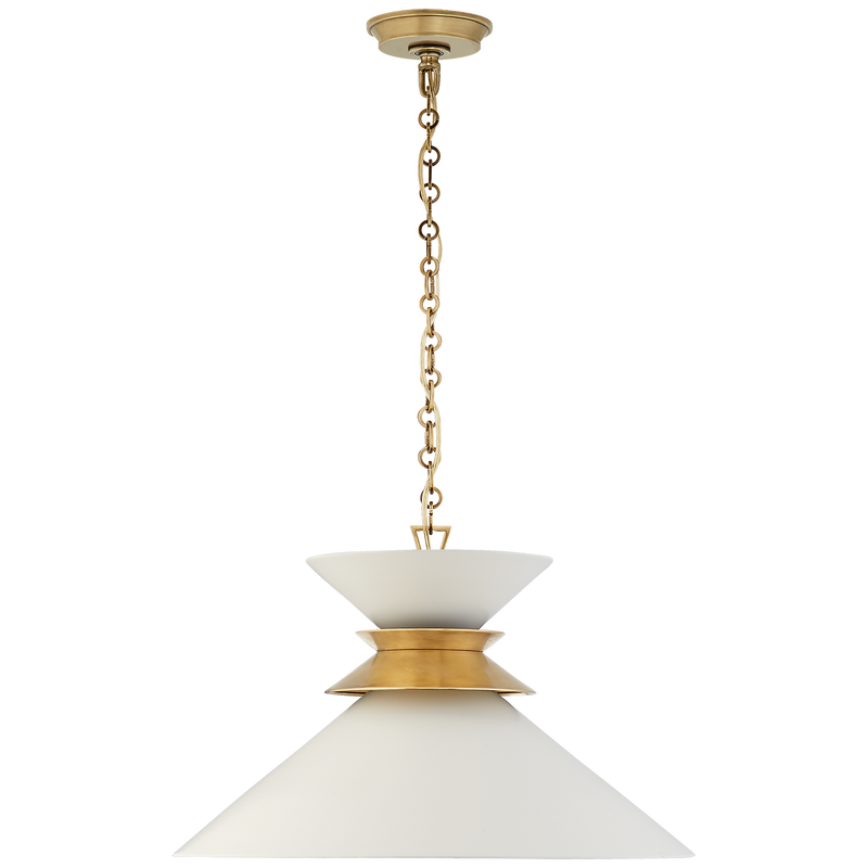 media image for Alborg Large Stacked Pendant by Chapman & Myers 264