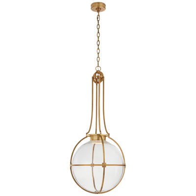 product image for Gracie Large Captured Globe Pendant by Chapman & Myers 52