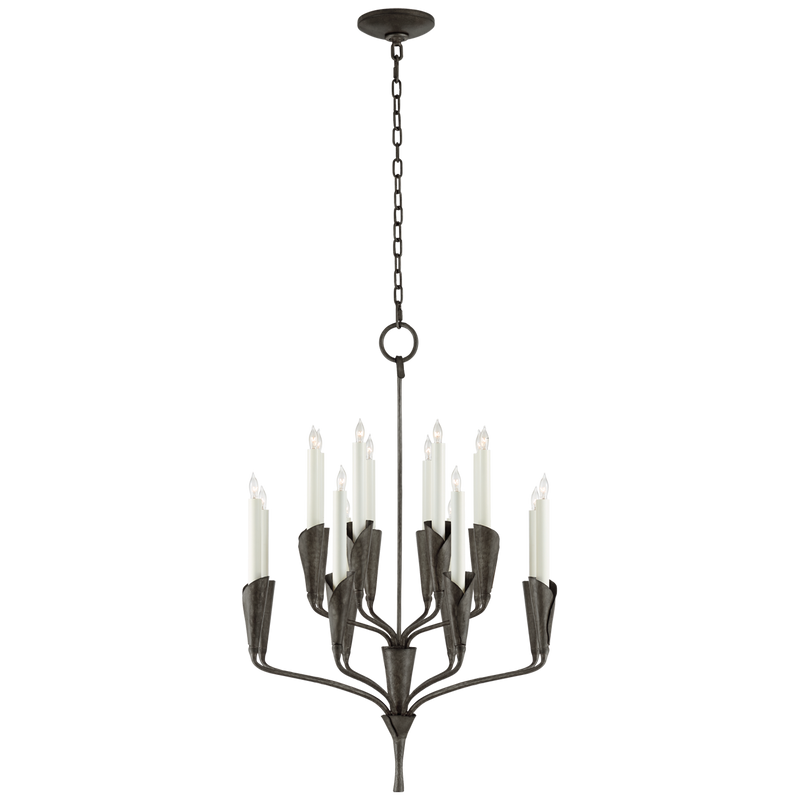 media image for Aiden Small Chandelier by Chapman & Myers 22
