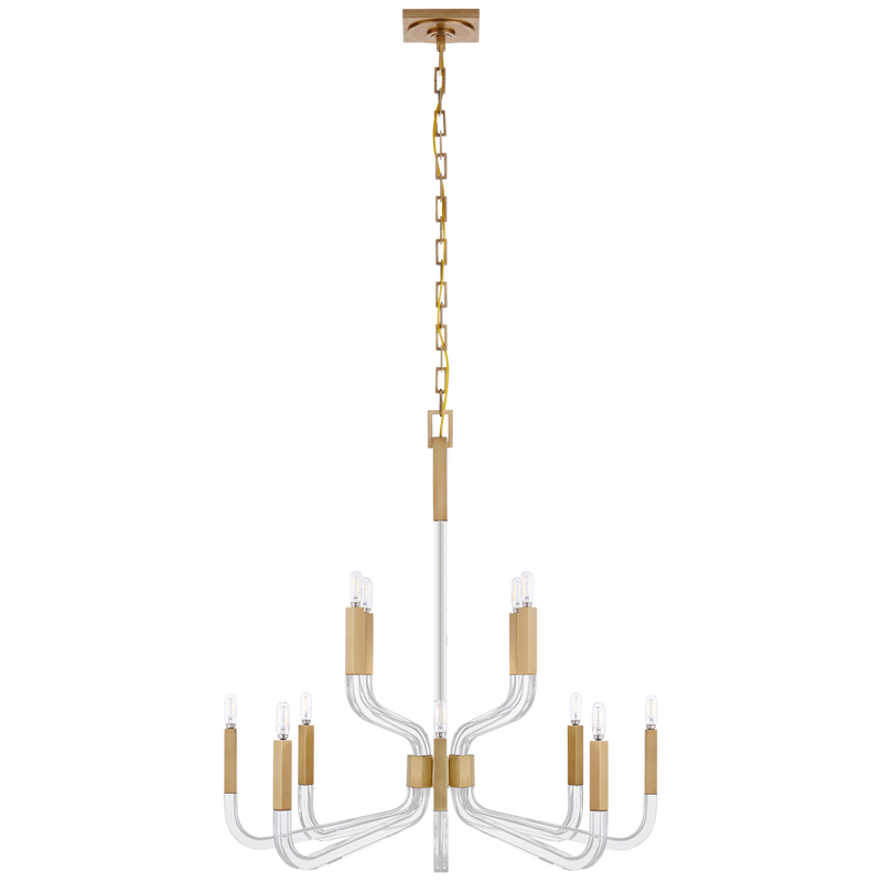 media image for Reagan Medium Two Tier Chandelier by Chapman & Myers 289