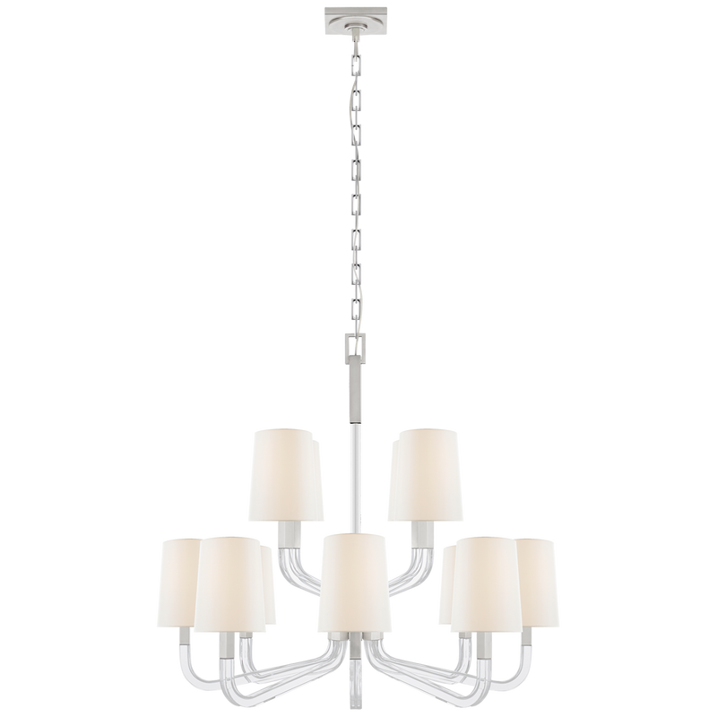 media image for Reagan Medium Two Tier Chandelier by Chapman & Myers 219