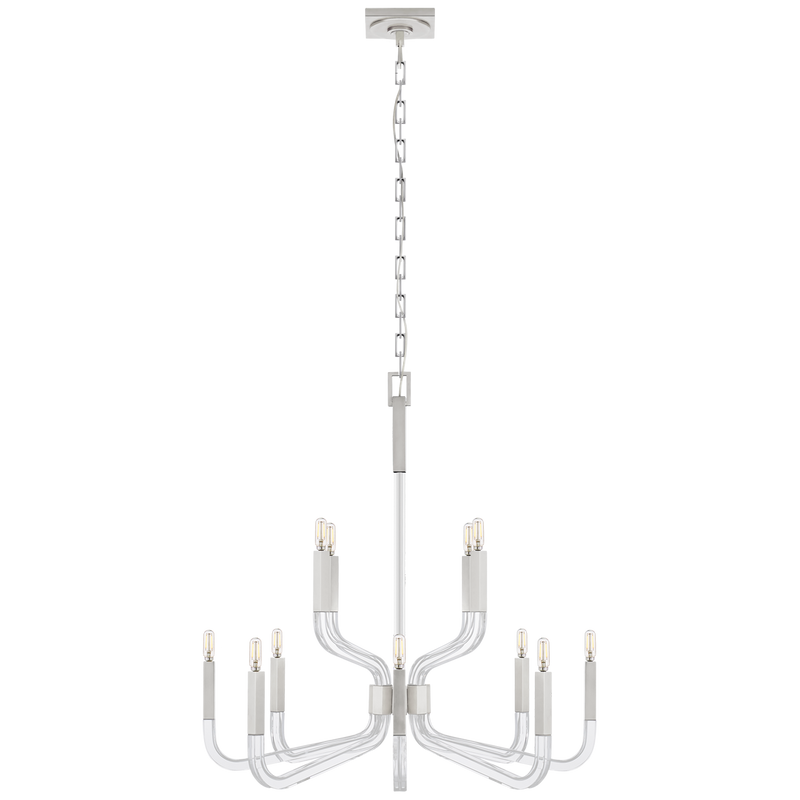 media image for Reagan Medium Two Tier Chandelier by Chapman & Myers 271