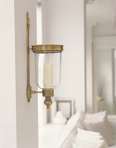 product image for Georgian Small Hurricane Wall Sconce by Chapman & Myers Lifestyle 1 63