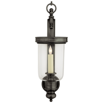 product image for Georgian Small Hurricane Wall Sconce by Chapman & Myers 45