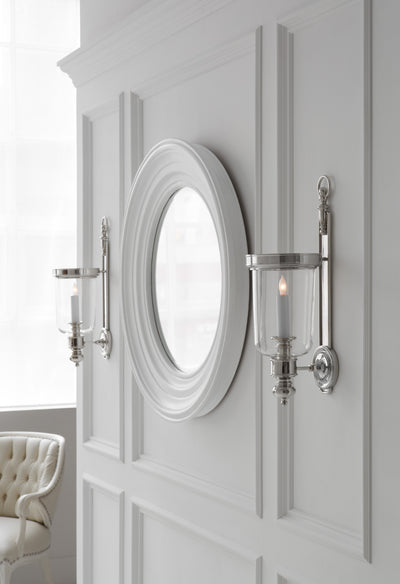 product image for Georgian Small Hurricane Wall Sconce by Chapman & Myers Lifestyle 2 62