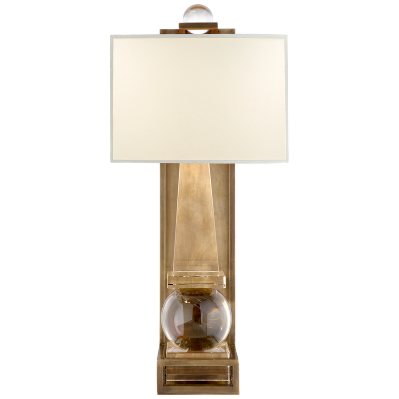 media image for Paladin Tall Obelisk Sconce by Chapman & Myers 236