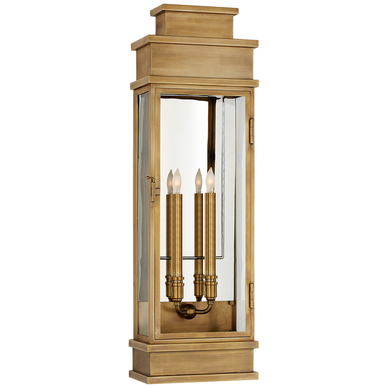 media image for Linear Large Wall Lantern by Chapman & Myers 246