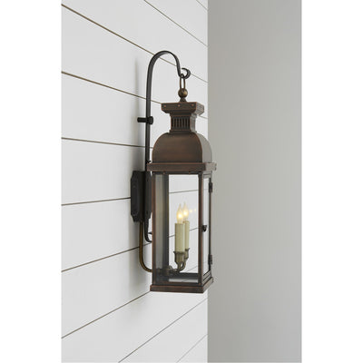 product image of Suffork Medium Scroll Arm Lantern by Chapman & Myers 553