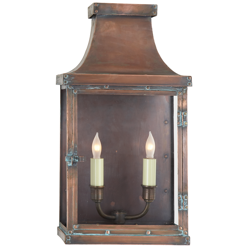 media image for Bedford Wide Short 3/4 Lantern by Chapman & Myers 298
