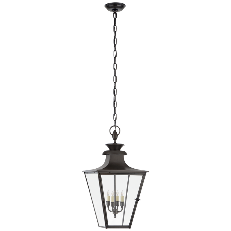 media image for Albermarle Medium Hanging Lantern by Chapman & Myers 297