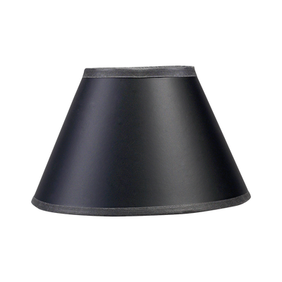 product image of 3" x 6" x 5" Black Paper Candle Clip Shade by Chapman & Myers 544