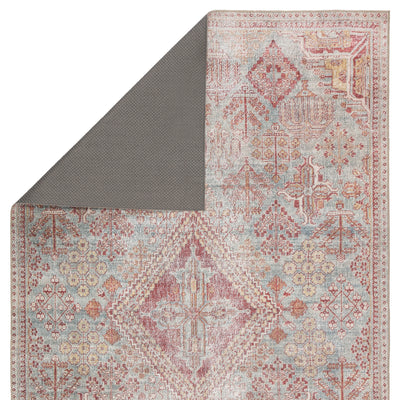 product image for Kendrick Indoor/ Outdoor Medallion Sky Blue/ Pink Rug by Jaipur Living 45