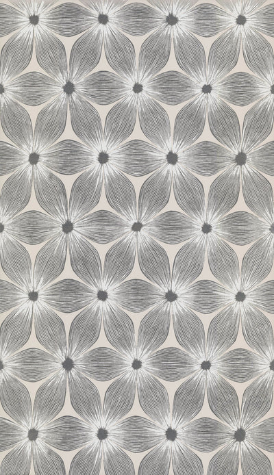 product image of Everlasting White/Silver Wallpaper from the Modern Artisan II Collection by Candice Olson 510