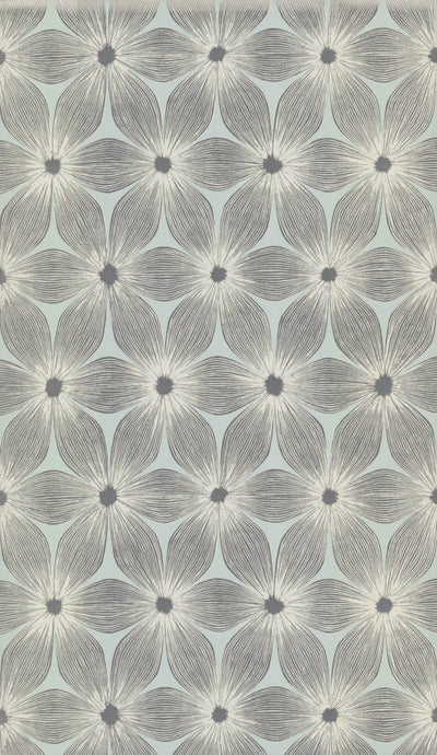 product image of Everlasting Blue/Silver Wallpaper from the Modern Artisan II Collection by Candice Olson 592