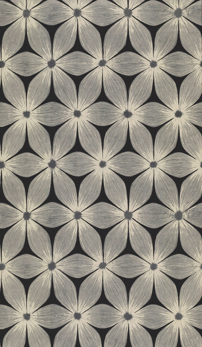 media image for Everlasting Black/Silver Wallpaper from the Modern Artisan II Collection by Candice Olson 224