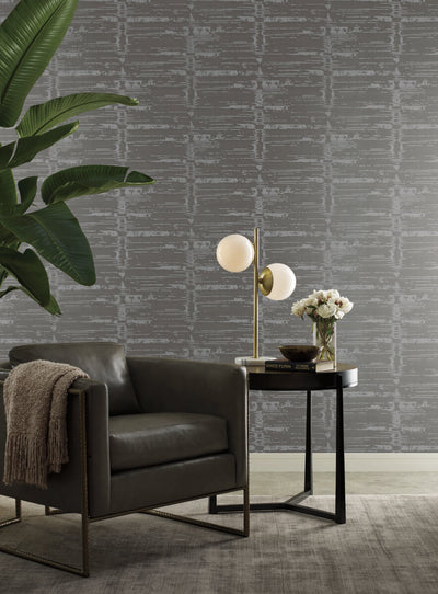 product image for Velveteen Grey/Neutral Wallpaper from the Modern Artisan II Collection by Candice Olson 83