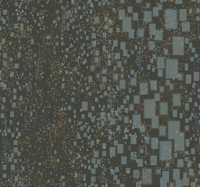 product image of Gilded Confetti Charcoal Wallpaper from the Modern Artisan II Collection by Candice Olson 521