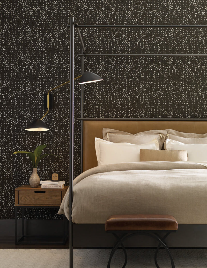 media image for Star Struck Brown/Gold Wallpaper from the Modern Artisan II Collection by Candice Olson 219