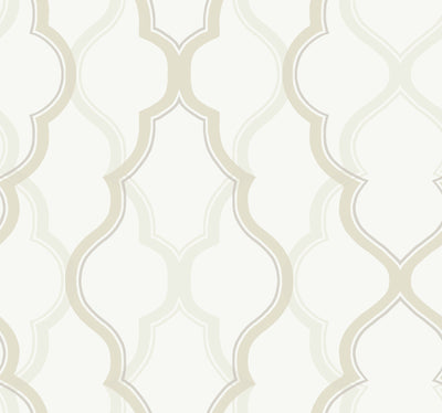 product image for Double Damask Cream Wallpaper from the Modern Artisan II Collection by Candice Olson 67