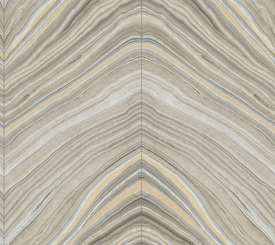 product image for Onyx Strata Taupe Wallpaper from the Modern Artisan II Collection by Candice Olson 15