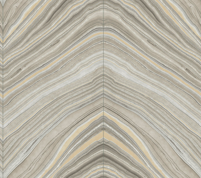 media image for Onyx Strata Taupe Wallpaper from the Modern Artisan II Collection by Candice Olson 218