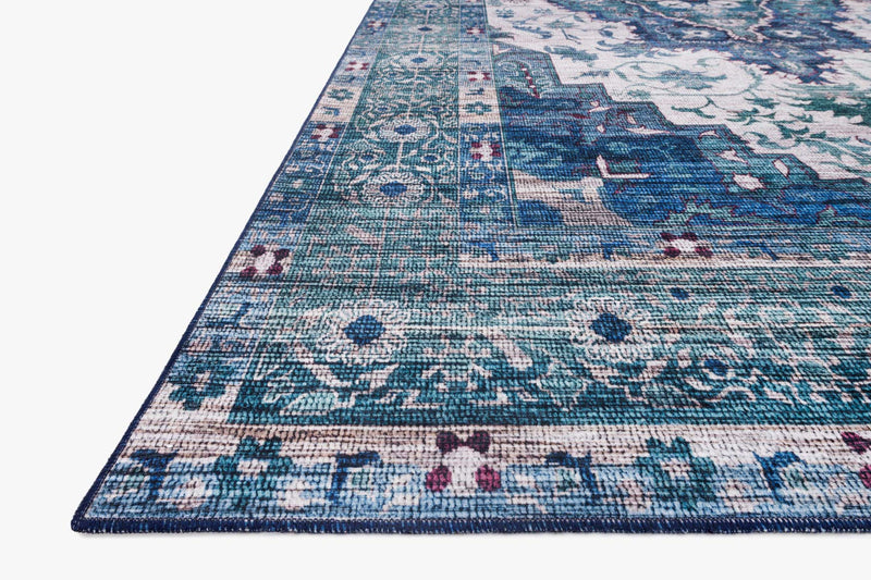 media image for Cielo Rug in Ivory & Turquoise by Justina Blakeney for Loloi 25