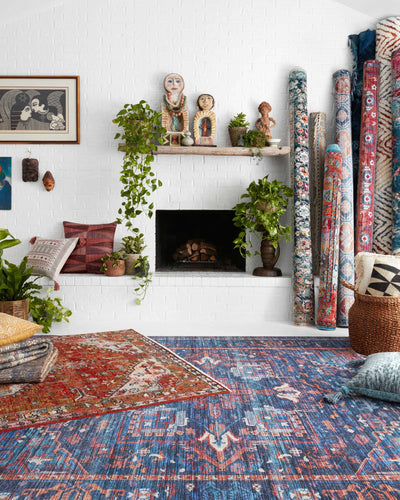 product image for Cielo Rug in Blue & Multi by Justina Blakeney for Loloi 15