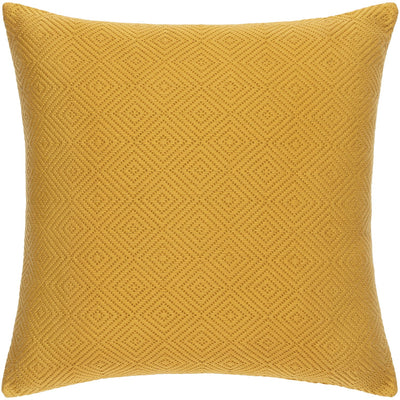 product image of Camilla CIL-001 Hand Woven Square Pillow in Mustard & Camel by Surya 512