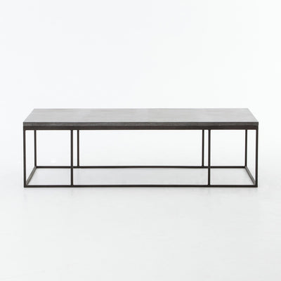 product image for harlow small coffee table in gunmetal 5 35