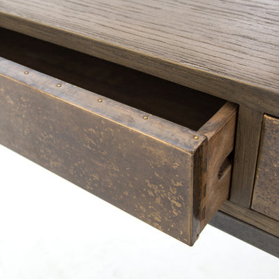product image for Sampson Desk In Light Grey Oak 68