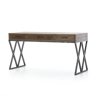 product image for Sampson Desk In Light Grey Oak 16