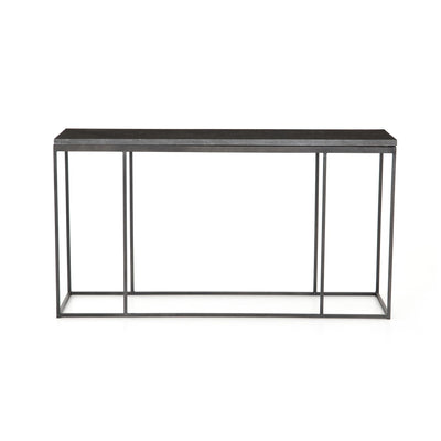 product image for harlow console table in bluestone gunmetal 8 70