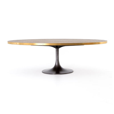 product image for evans oval dining table new by bd studio cimp 135 18 7