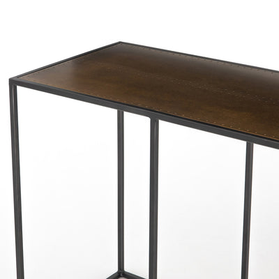 product image for phillip console table in dark antique bronze 6 54
