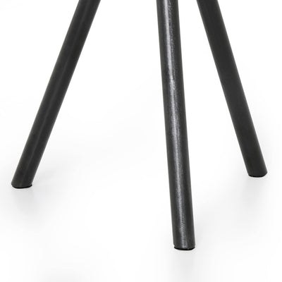 product image for corin end table in powder black 3 35