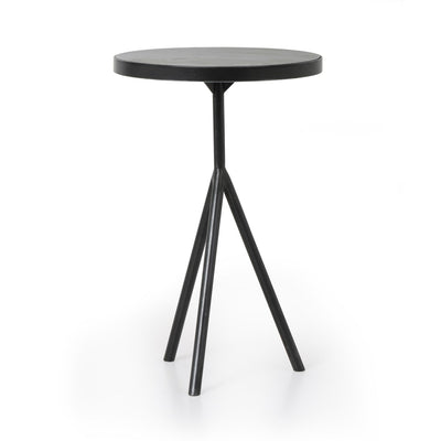 product image for corin end table in powder black 1 2