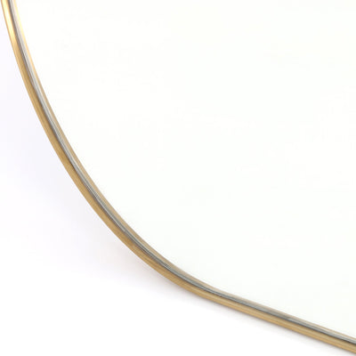 product image for Bellvue Square Mirror In Brass 54