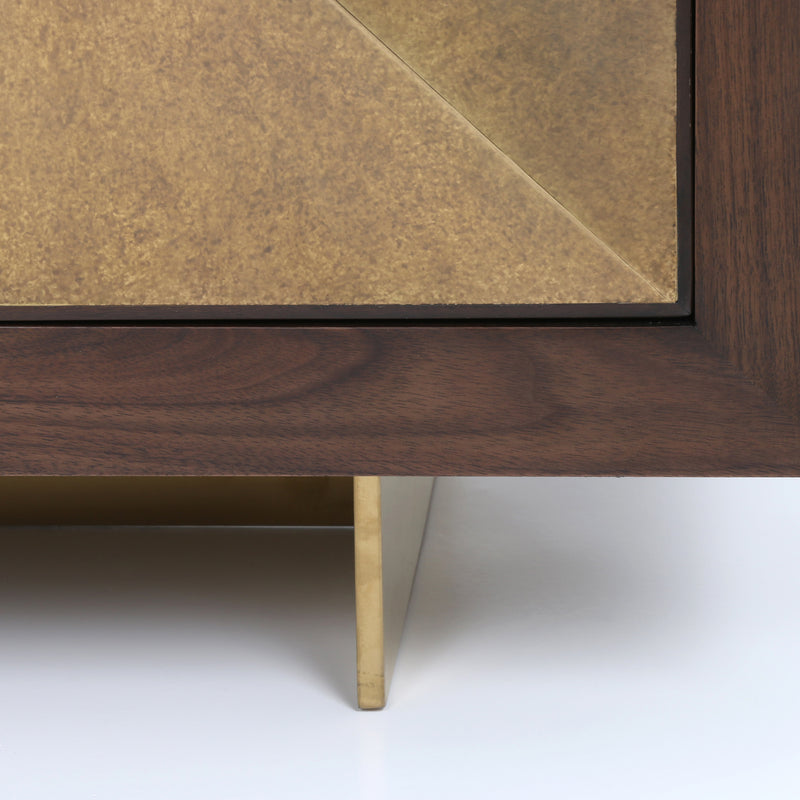media image for Enzo Sideboard In Polished Brass 234