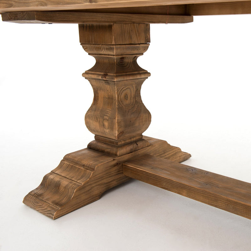 media image for castle dining table in bleached pine 3 214